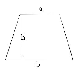 Вычислить площадь трапеции через среднюю линию и высоту