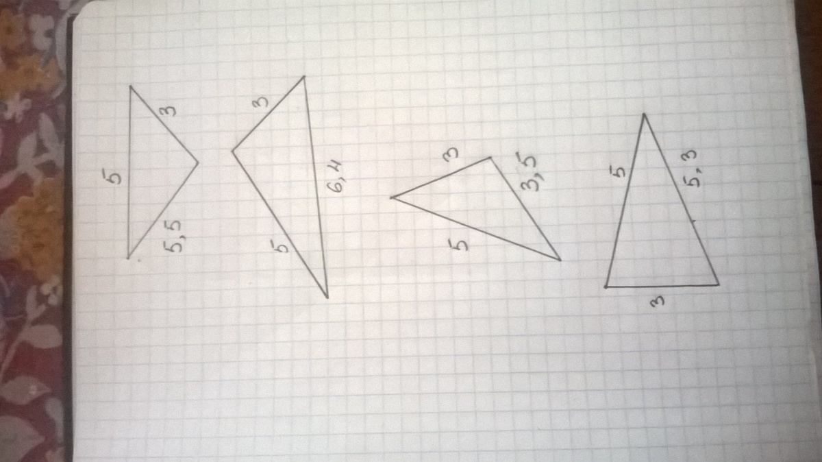 Треугольник со сторонами 5 2 4 существует
