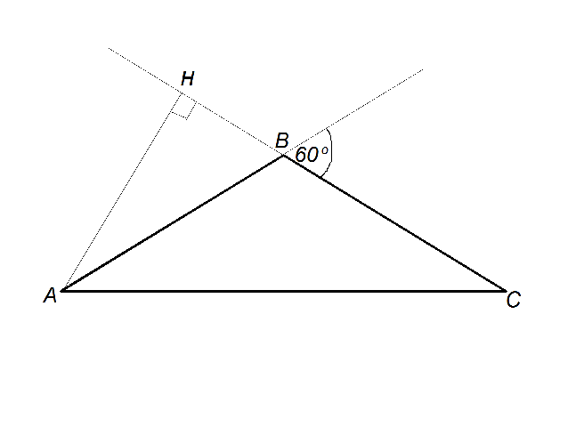 Внешний угол тупоугольного треугольника. Внешний угол при вершине треугольника. Равнобедренный тупоугольный треугольник. Равнобедренный тупоугольный треугольник рисунок. Периметр равнобедренного тупоугольного треугольника равен 108