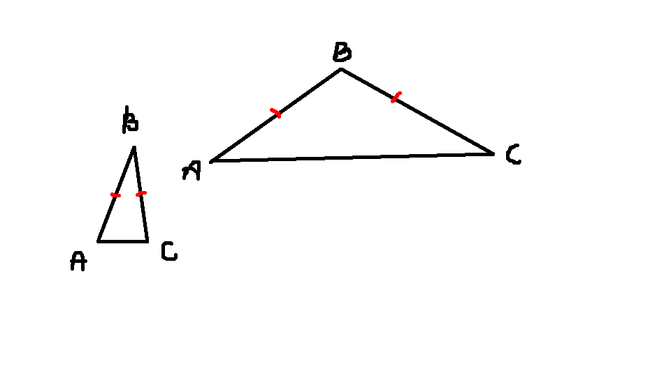 Начерти равнобедренный треугольник. Начертите равнобедренный треугольник ABC. Начертите равнобедренный треугольник АВС. Равнобедренный прямоугольный треугольник. Периметр равнобедренного тупоугольного треугольника равен 108 м