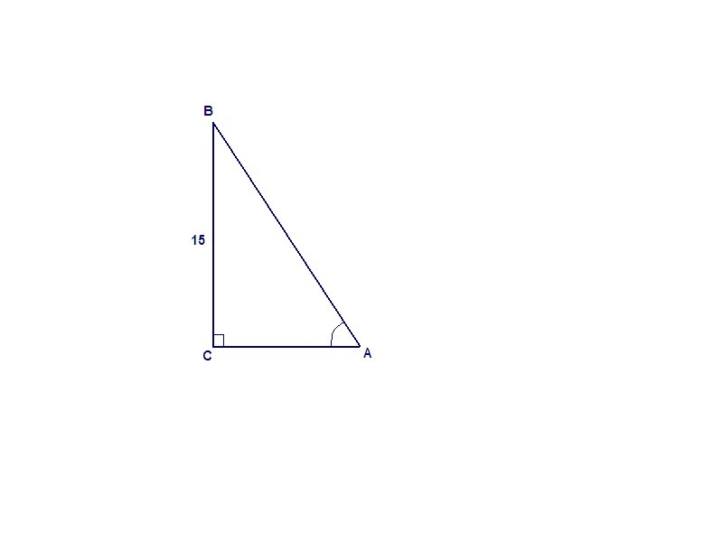 В треугольнике abc c 62. Треугольник BC 15 TGA 0,75 AC?. Найдите ab. Катет АВ лежит напротив угла в 30°,. Угол лежащий напротив равен 30.