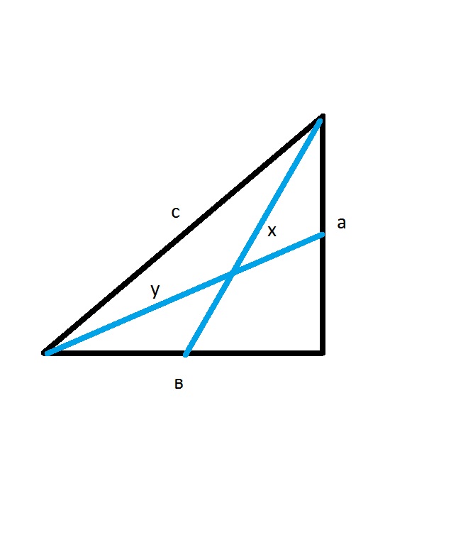 Теорема пифагора медиана. Медиана катет гипотенуза. Медиана квадрата. Гипотенуза равна 2 медианам.