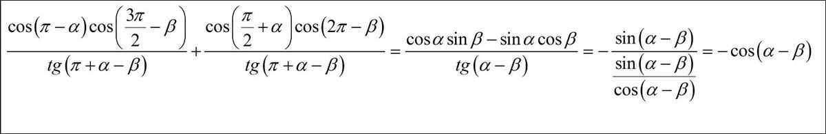 Cos(α−β)−cosα⋅cosβ.. Sin π α cos 3π α