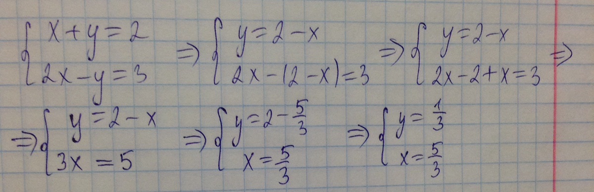 Решите систему методом подстановки 2х у 3. Решите систему уравнений методом подстановки 2х-у=2 3х-2у=3. Х-3у=4 2х-у=3 решить методом подстановки и графическим методом. Х+У=11, Х-У=5 решите уравнение методом подстановки. Метод подстановки х-3у 8 2х-у 6.