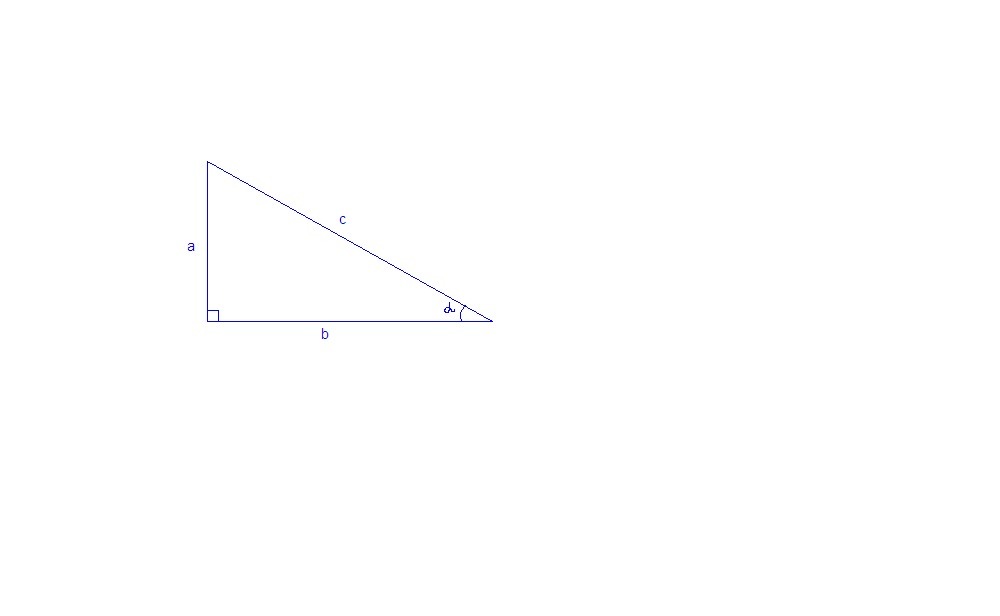 Синус острого угла всегда меньше единицы. Синус 45 градусов в прямоугольном треугольнике.
