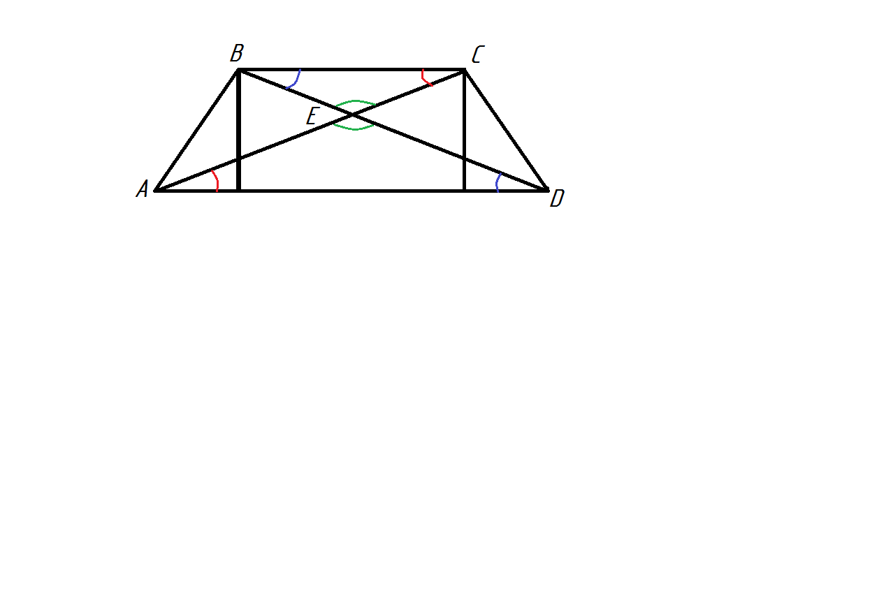 Диагонали трапеции делит трапецию на 4 треугольника. Точка пересечения диагоналей трапеции. Пересечение диагоналей в трапеции. Диагонали трапеции точкой пересечения делятся. Диагональ трапеции делит.