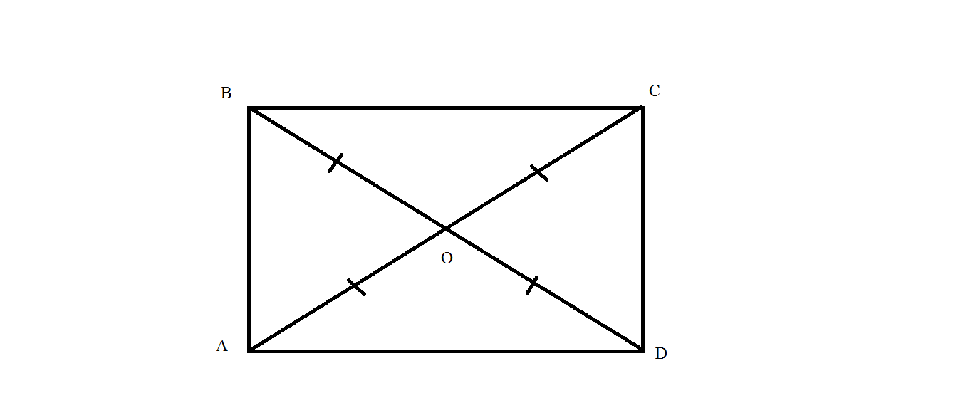 Противоположные точки прямоугольника