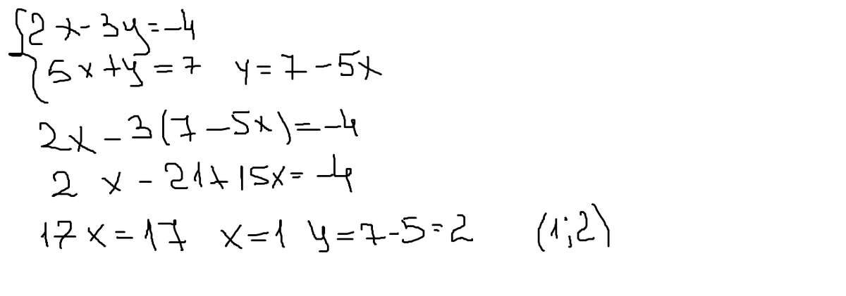 Решите систему способом подстановки х у 7. (2х-1)(2х+1). 7х 4у 5 3х 2у 3 методом подстановки. 2х=7. А3х3.