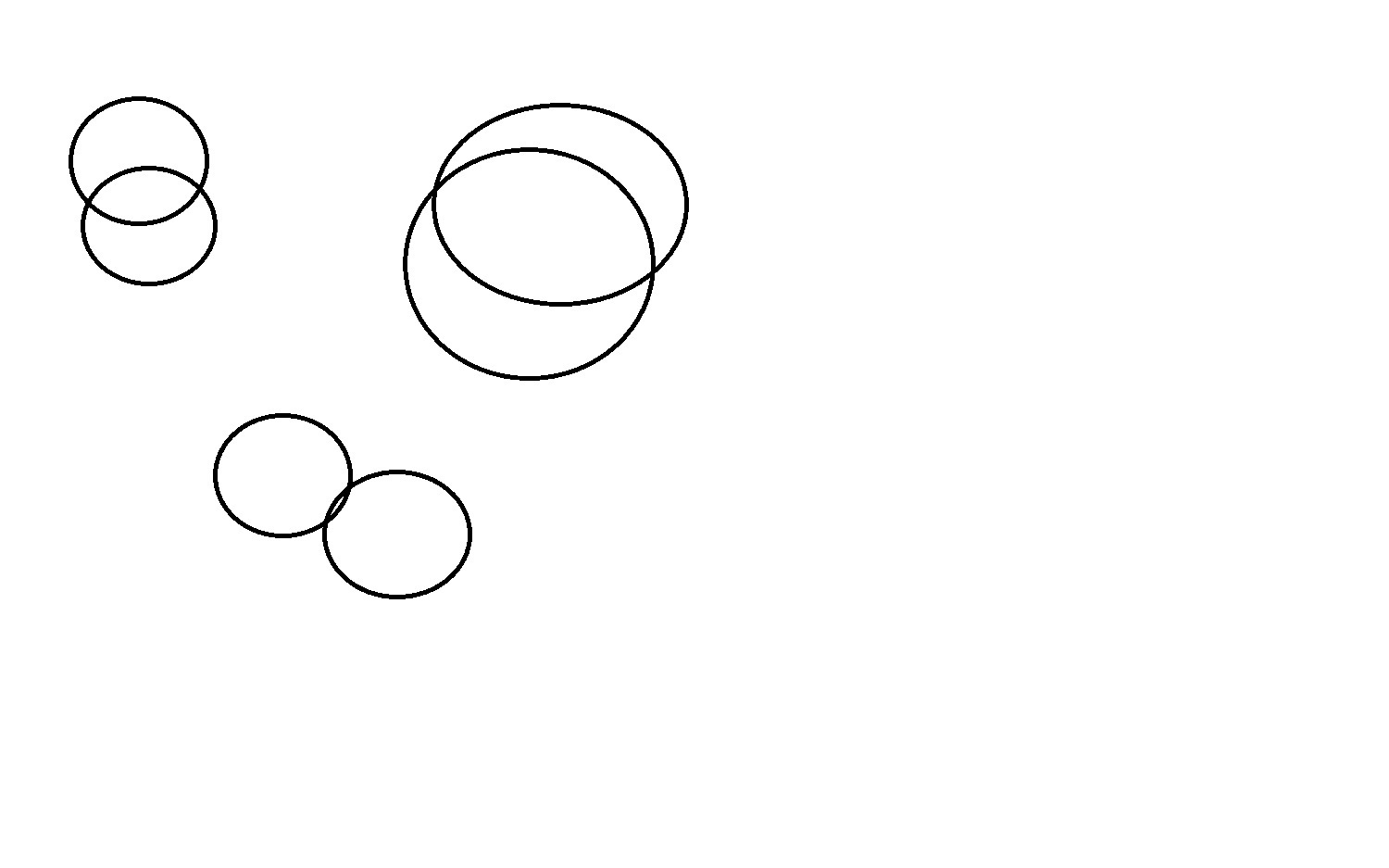 Начерти 2 пересекающиеся окружности. Два круга Соединенные линией. Два кольца пересекаются. Сери Ричардс два круга.