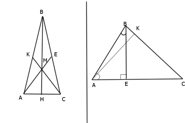 Найти угол аск. В треугольнике АБС высоты АК И бе пересекаются. Треугольник ABC Cab. В треугольнике АВС высоты АК И ве.