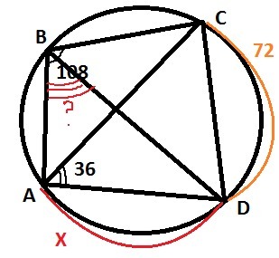 Четырехугольник авсд вписан в окружность угол авс 74 сад 47 найдите авд