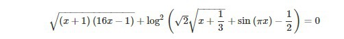 Помогите пожалуйста решить уравнение( на фото)?