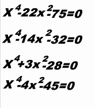 Решить уравнение : Тема : уравнения приводящиеся к квадратным уравнениям?