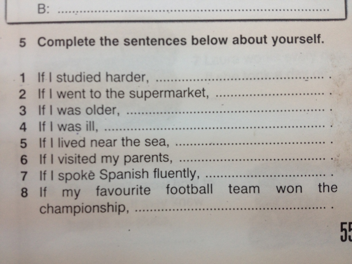 10 sentences about sport. Complete the sentences about yourself. Complete the sentences below. About your Guest задания по теме.