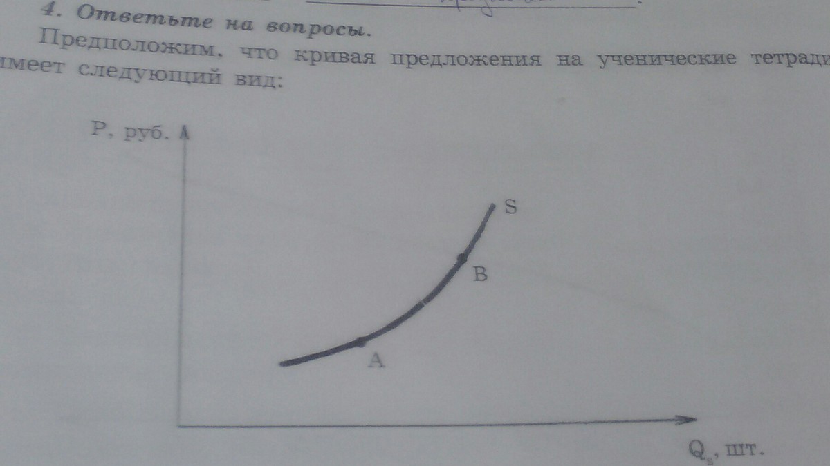 1) Что означает перемещение по кривой из точки А в точку В?