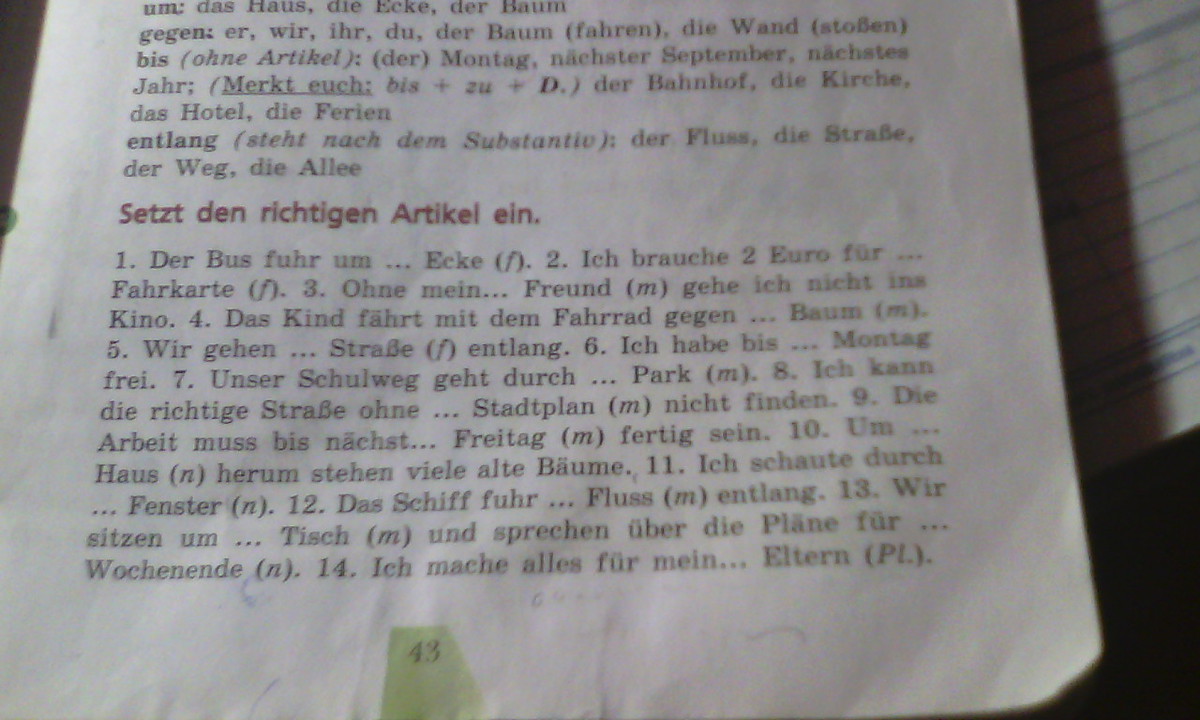 Немецкий язык сделать под буквой b) и номер 4?