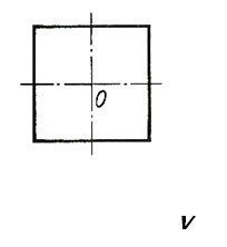 В каком случае выполнена верно изометрическая проекция квадрата?