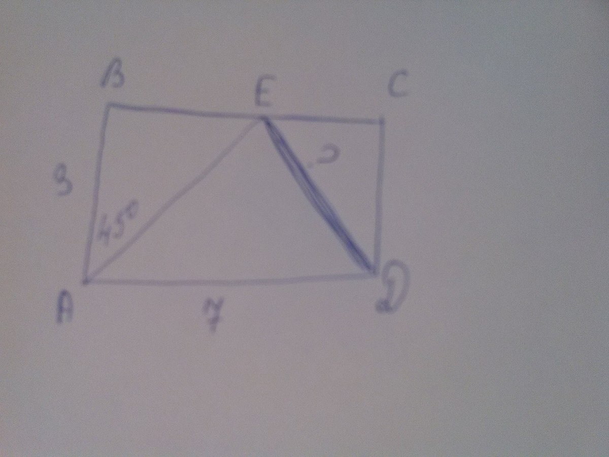В прямоугольнике abcd ab 3 bc. На стороне BC прямоугольника ABCD У которого ab 12 и ad 17. 15. На стороне BC прямоугольника ABCD, У которого. В стороне вс прямоугольника АВСД У которого АВ 3 И ад 7 отмечена точка е. На стороне BC прямоугольника ABCD У которого ab 15 и ad 23 отмечена точка е.