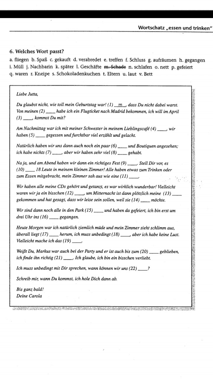 Помогите с немецким срочно, очень нужно , если не сделайте задание хоть бы сделайте перевод текста , пожалуйста?
